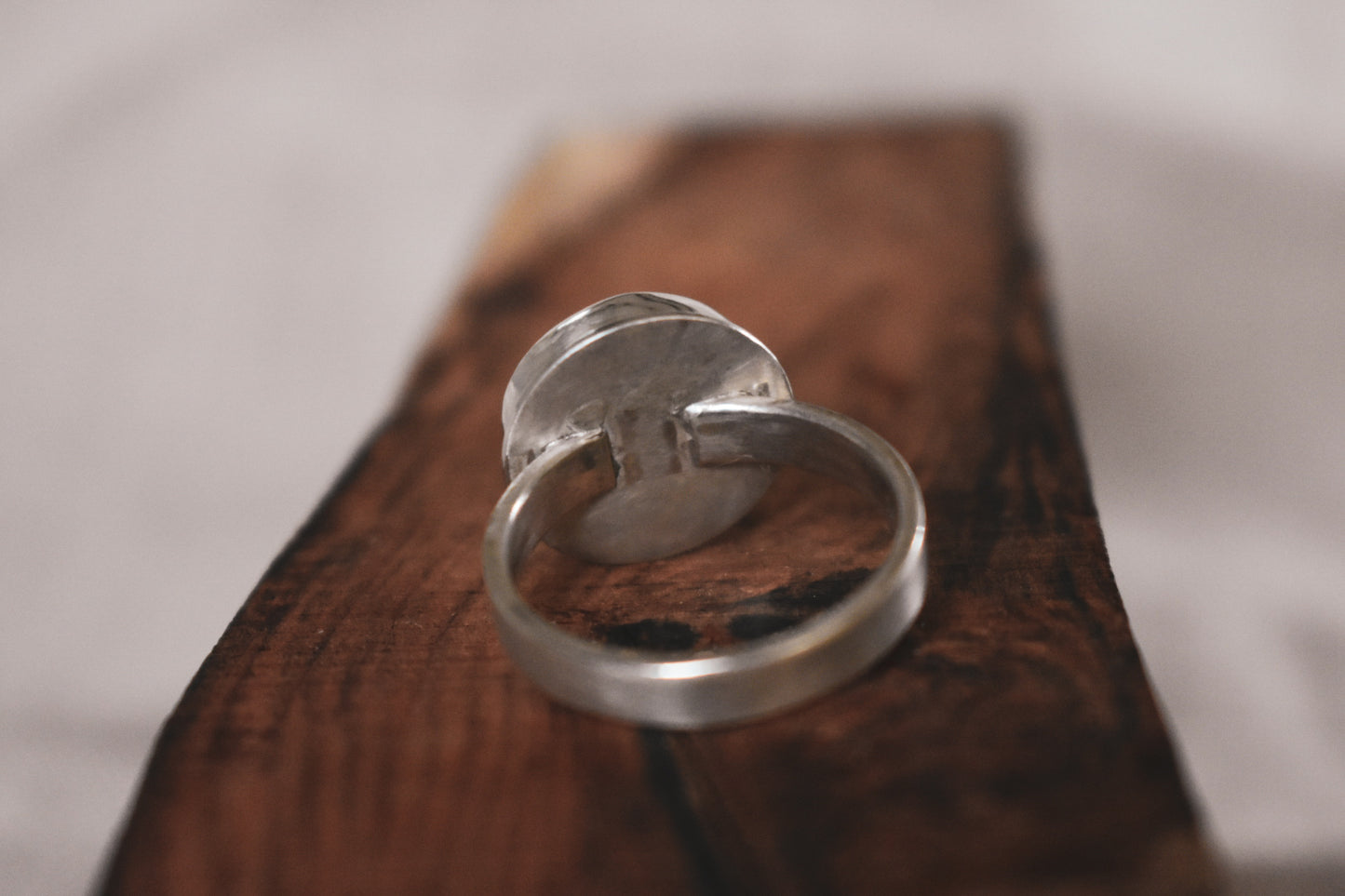 "Sea Moss" Turquoise Ring