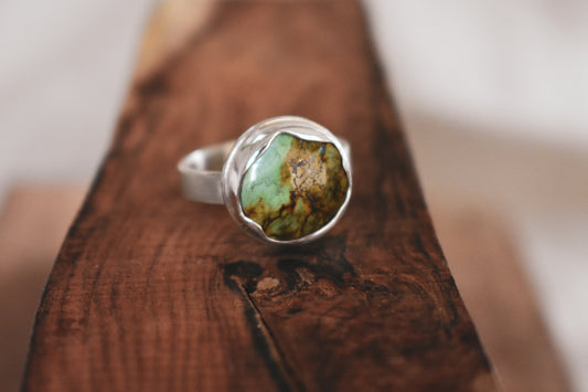 "Sea Moss" Turquoise Ring
