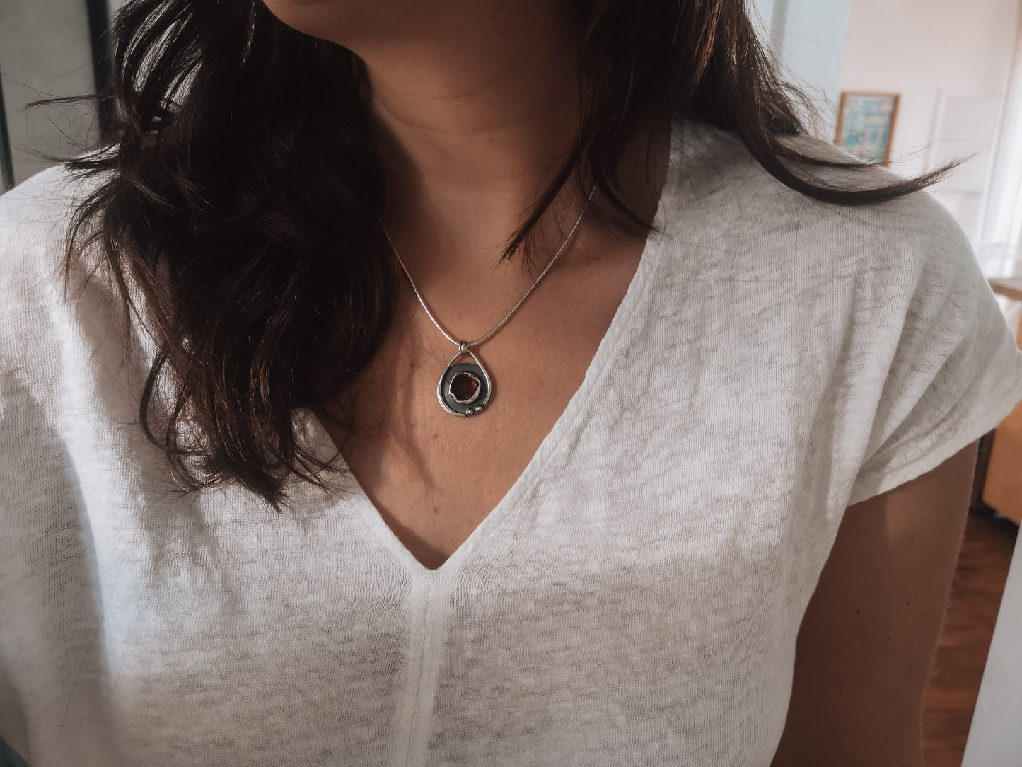 Cosy Winter Berries Pendant