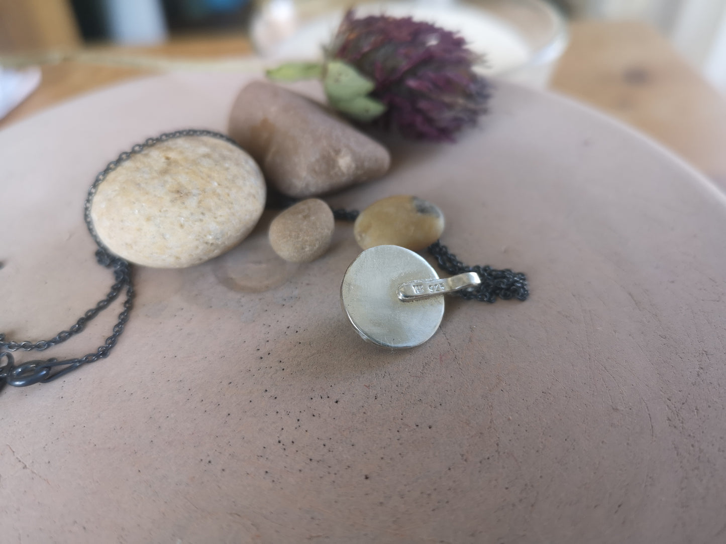 Moonstone Mini Moon Pendant