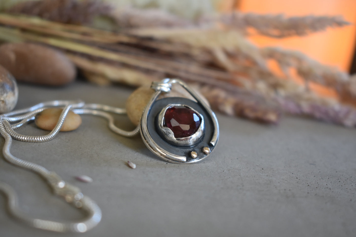 Cosy Winter Berries Pendant