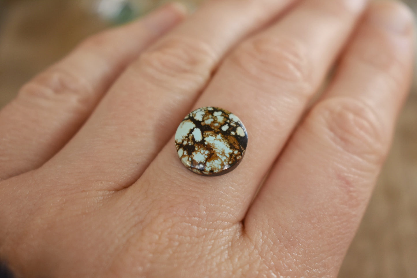 Round Wave Ring; Choose your favourite stone