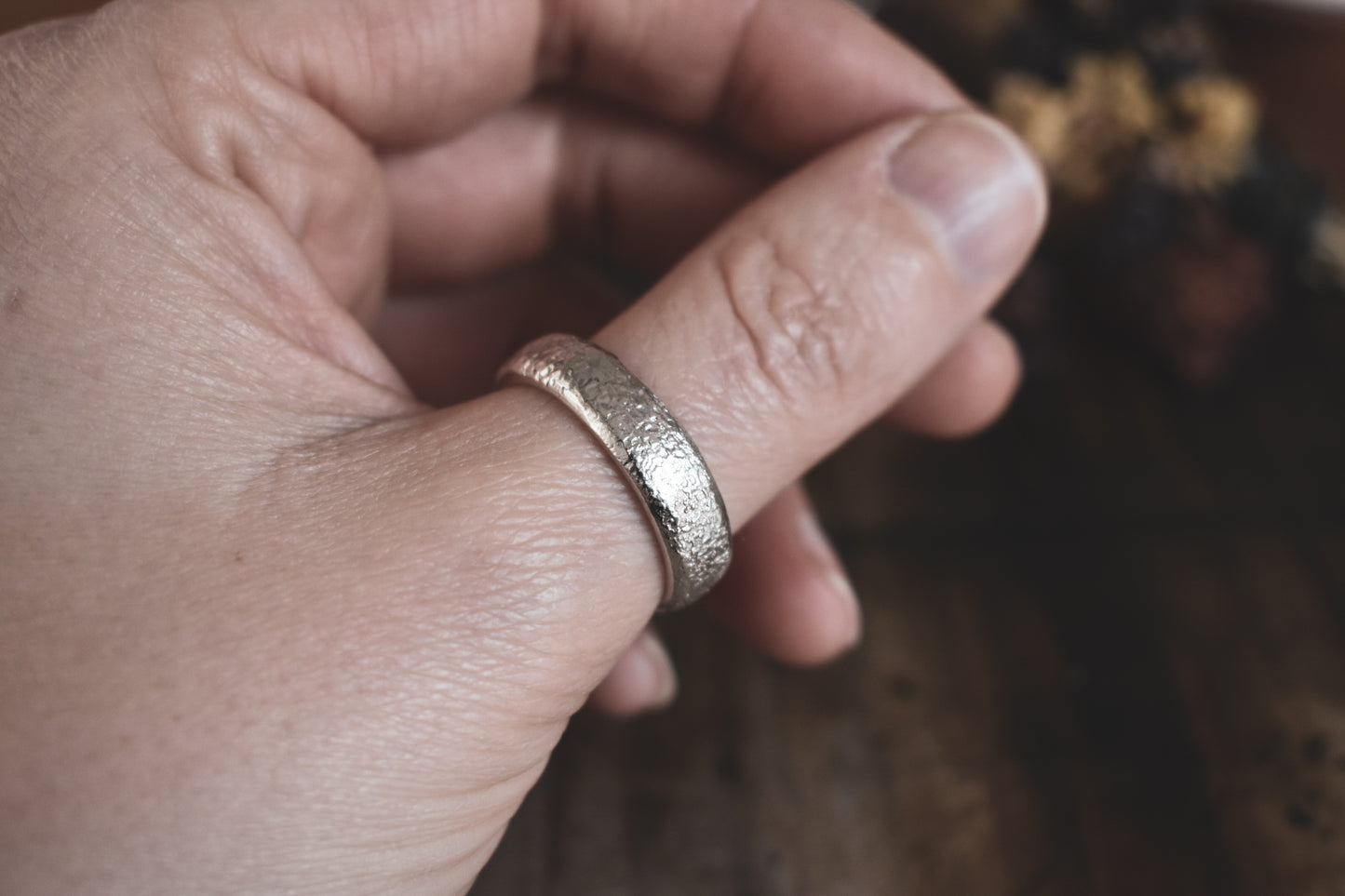 Chunky Textured Ring