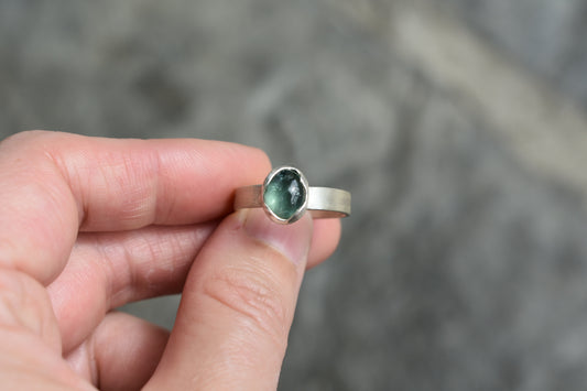 "Clear Pond" Kyanite Ring #1
