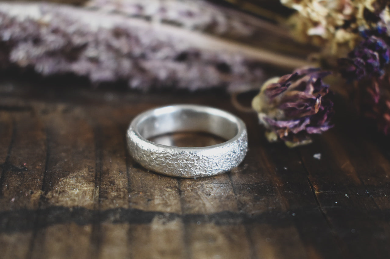 Chunky Textured Ring