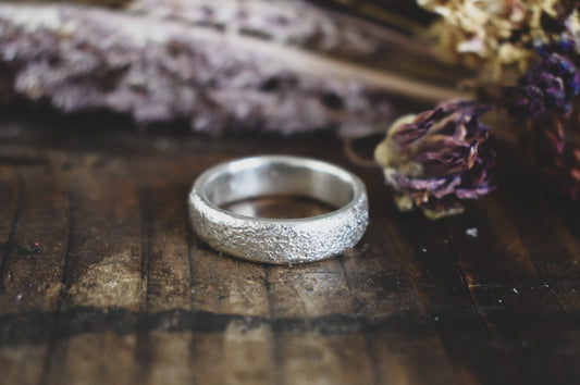 Chunky Textured Ring
