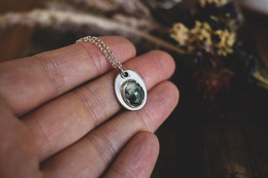 Prehnite Pendant