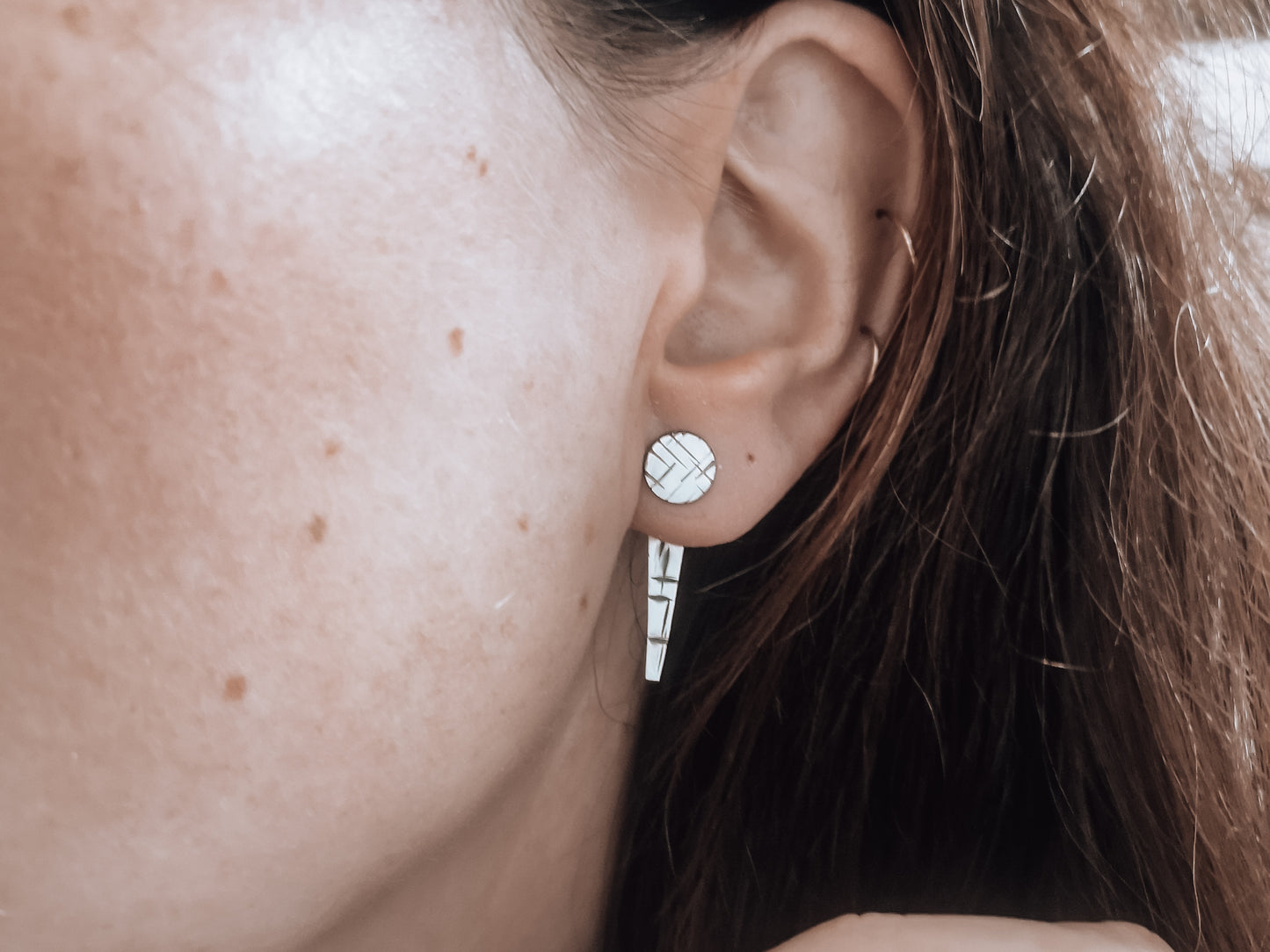 A-Maze-In Jacket Earrings