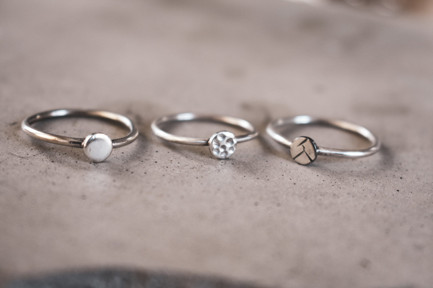 Round stacking Rings