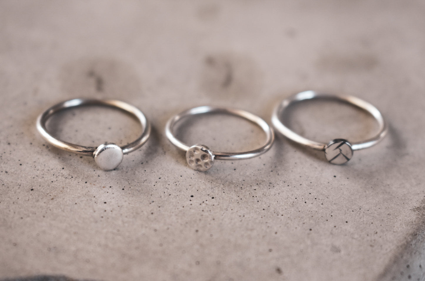 Round stacking Rings