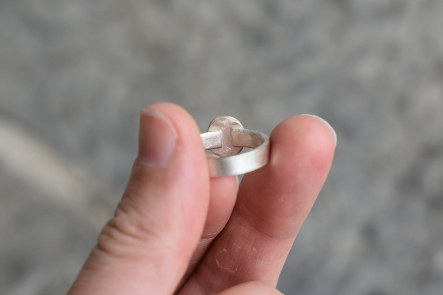 Kyanite Teal Rockpool Ring