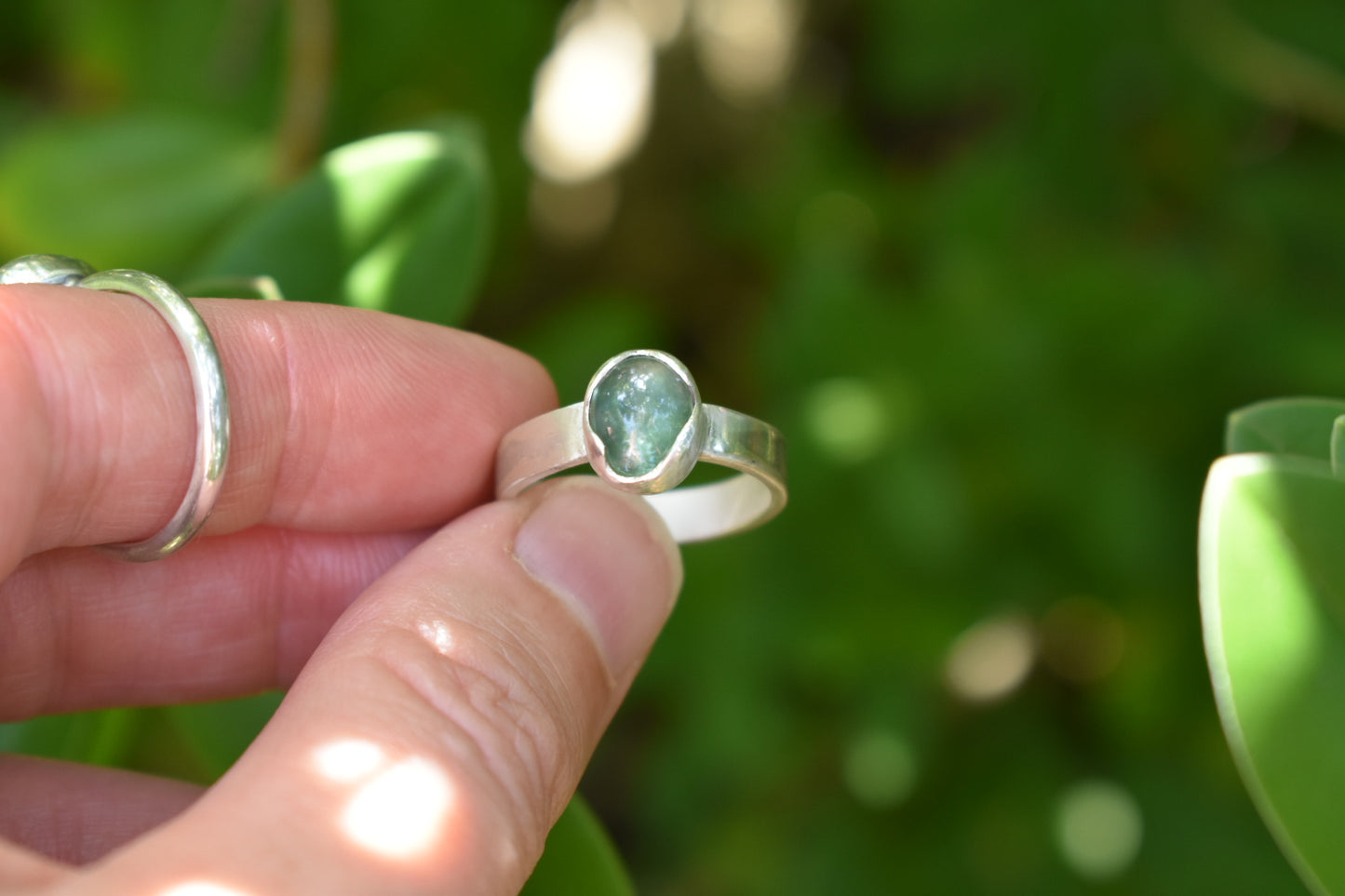 "Clear Pond" Kyanite Ring #1