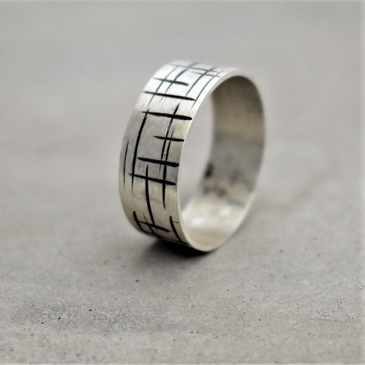 A Maze In 8mm Ring