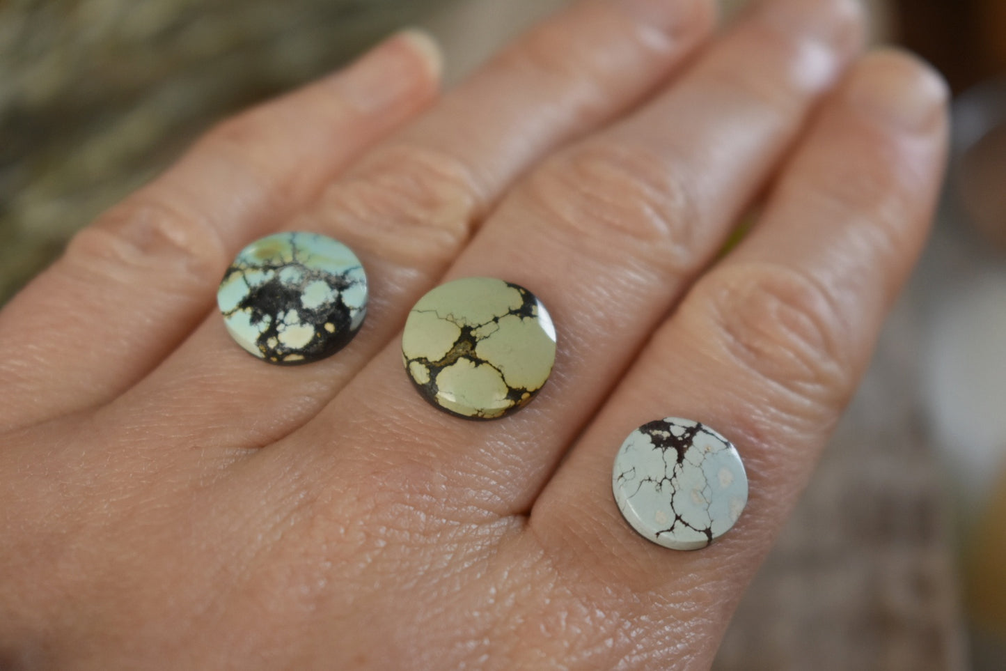 Round Wave Ring; Choose your favourite stone